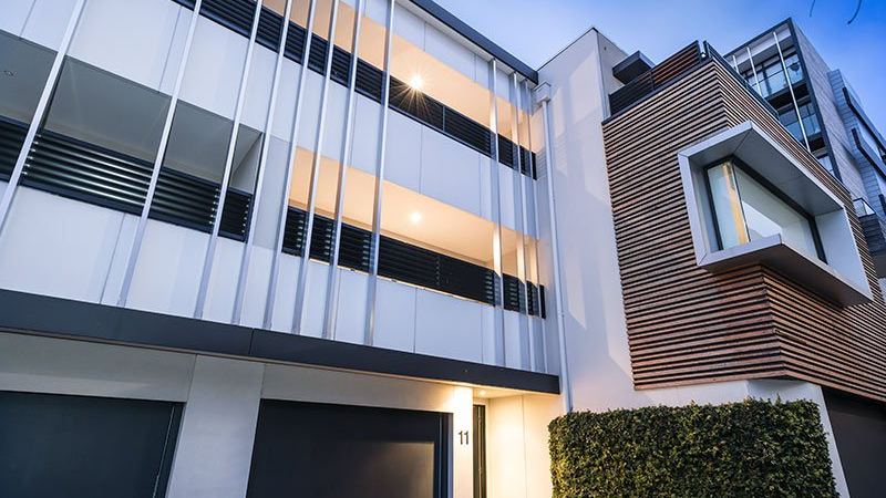 Judd Townhouses — infill residential.